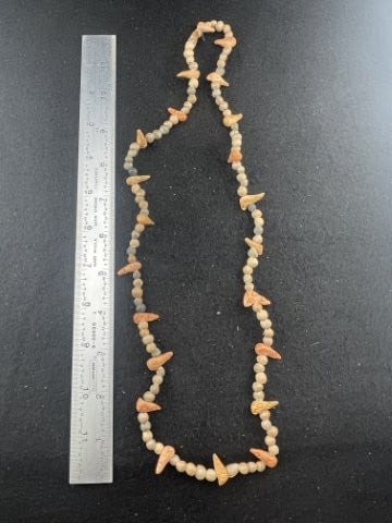 Pottery Bead Necklace (1 of 2)