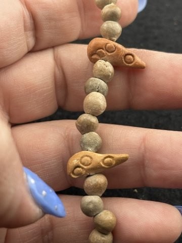 Pottery Bead Necklace - 2