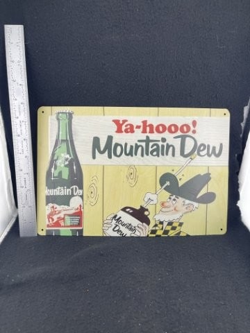 Reproduction Mtn. Dew Sign (1 of 2)