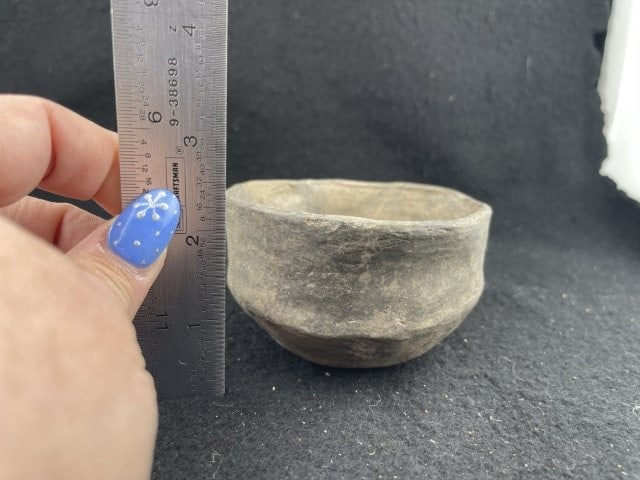 Caddo Bowl repaired Indian Artifact Arrowhead (1 of 5)