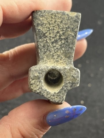 Stone Pipe Indian Artifact Arrowhead - 3