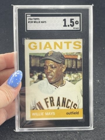1964 Topps Willie Mays Baseball Card (1 of 2)