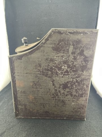 Early Toleware Tea Decorative Bin - 4