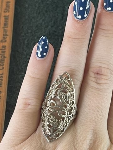 Sterling Silver .925 Ring: KEY WORDS: INDIAN ARTIFACT ARTIFACTS ARROWHEAD ARROWHEADS NATIVE AMERICAN MISSISSIPPIAN QUAPAW CADDO POTTERY COINS MORGAN DOLLAR PEACE DOLLAR SILVER COINS. All coins have been Sigma tested for authent