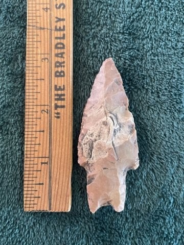 Texas Point Indian Artifact Arrowhead: KEY WORDS: INDIAN ARTIFACT ARTIFACTS ARROWHEAD ARROWHEADS NATIVE AMERICAN MISSISSIPPIAN QUAPAW CADDO POTTERY COINS MORGAN DOLLAR PEACE DOLLAR SILVER COINS. All coins have been Sigma tested for