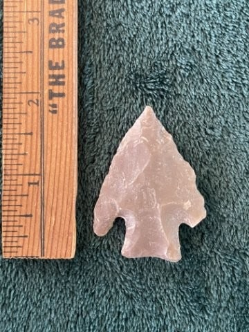 Texas Point Indian Artifact Arrowhead: KEY WORDS: INDIAN ARTIFACT ARTIFACTS ARROWHEAD ARROWHEADS NATIVE AMERICAN MISSISSIPPIAN QUAPAW CADDO POTTERY COINS MORGAN DOLLAR PEACE DOLLAR SILVER COINS. All coins have been Sigma tested for