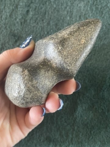 Grooved Axe Indian Artifact Arrowhead - 4