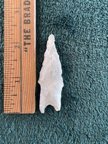 Texas Point Indian Artifact Arrowhead: KEY WORDS: INDIAN ARTIFACT ARTIFACTS ARROWHEAD ARROWHEADS NATIVE AMERICAN MISSISSIPPIAN QUAPAW CADDO POTTERY COINS MORGAN DOLLAR PEACE DOLLAR SILVER COINS. All coins have been Sigma tested for