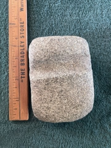 Grooved Axe Indian Artifact Arrowhead: KEY WORDS: INDIAN ARTIFACT ARTIFACTS ARROWHEAD ARROWHEADS NATIVE AMERICAN MISSISSIPPIAN QUAPAW CADDO POTTERY COINS MORGAN DOLLAR PEACE DOLLAR SILVER COINS. All coins have been Sigma tested for