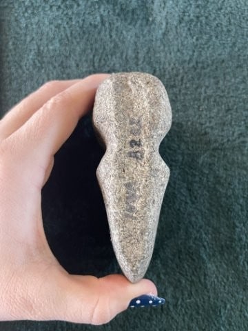 Grooved Axe Indian Artifact Arrowhead - 2