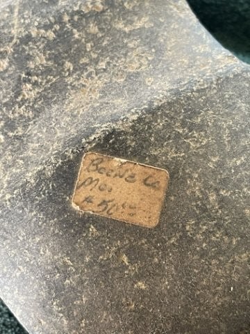 Grooved Axe Indian Artifact Arrowhead - 3