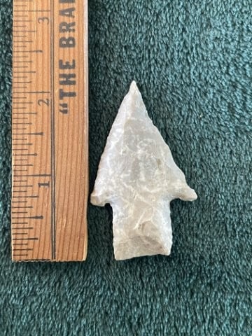 Texas Point Indian Artifact Arrowhead: KEY WORDS: INDIAN ARTIFACT ARTIFACTS ARROWHEAD ARROWHEADS NATIVE AMERICAN MISSISSIPPIAN QUAPAW CADDO POTTERY COINS MORGAN DOLLAR PEACE DOLLAR SILVER COINS. All coins have been Sigma tested for