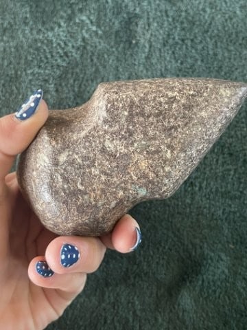 Grooved Axe Indian Artifact Arrowhead - 4