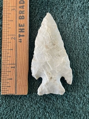 Texas Point Indian Artifact Arrowhead: KEY WORDS: INDIAN ARTIFACT ARTIFACTS ARROWHEAD ARROWHEADS NATIVE AMERICAN MISSISSIPPIAN QUAPAW CADDO POTTERY COINS MORGAN DOLLAR PEACE DOLLAR SILVER COINS. All coins have been Sigma tested for