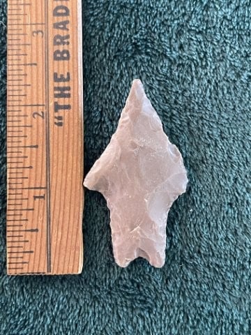 Texas Point Indian Artifact Arrowhead: KEY WORDS: INDIAN ARTIFACT ARTIFACTS ARROWHEAD ARROWHEADS NATIVE AMERICAN MISSISSIPPIAN QUAPAW CADDO POTTERY COINS MORGAN DOLLAR PEACE DOLLAR SILVER COINS. All coins have been Sigma tested for