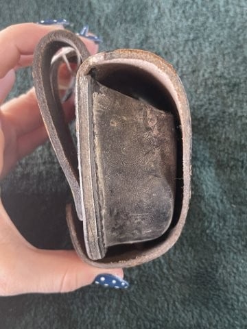 Pouch Indian Artifact Arrowhead - 2