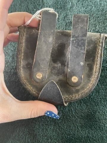 Pouch Indian Artifact Arrowhead - 3