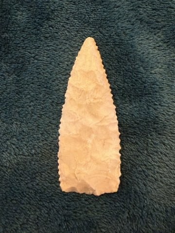 Texas Point Indian Artifact Arrowhead - 2