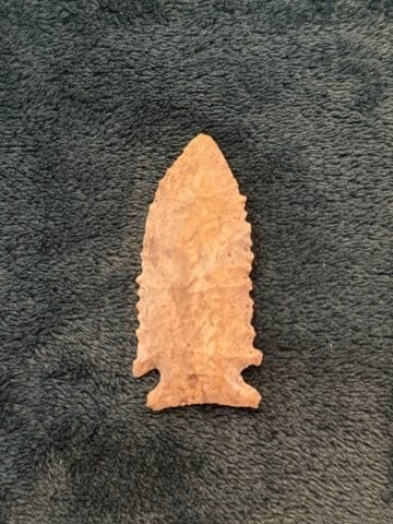 Texas Point Indian Artifact Arrowhead - 2
