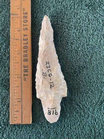 Texas Point Indian Artifact Arrowhead (1 of 3)