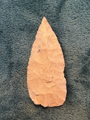 Texas Point Indian Artifact Arrowhead - 2