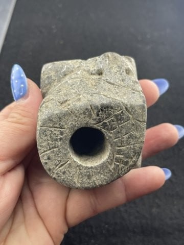 Stone Pipe Indian Artifact Arrowhead - 5