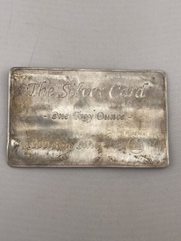 1 Troy Ounce .999 Silver Card: KEY WORDS: INDIAN ARTIFACT ARTIFACTS ARROWHEAD ARROWHEADS NATIVE AMERICAN MISSISSIPPIAN QUAPAW CADDO POTTERY COINS MORGAN DOLLAR PEACE DOLLAR SILVER COINS. All coins have been Sigma tested for