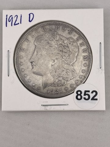 1921 D Morgan Silver Dollar Coin (1 of 2)
