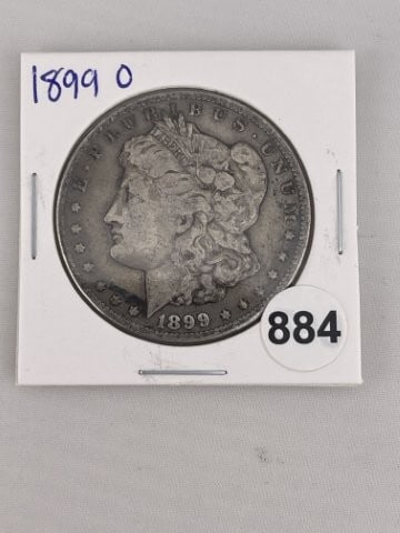 1899 O Morgan Silver Dollar Coin (1 of 2)
