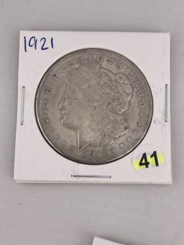 1921 Morgan Silver Dollar Coin (1 of 2)