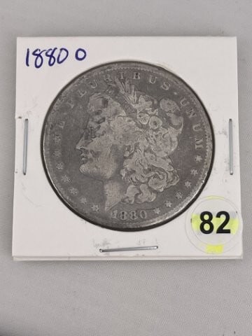 1880 O Morgan Silver Dollar Coin (1 of 2)