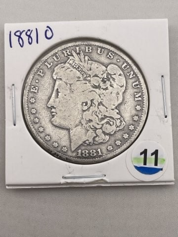 1881 O Morgan Silver Dollar Coin (1 of 2)