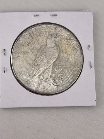 1925 Peace Silver Dollar Coin - 2