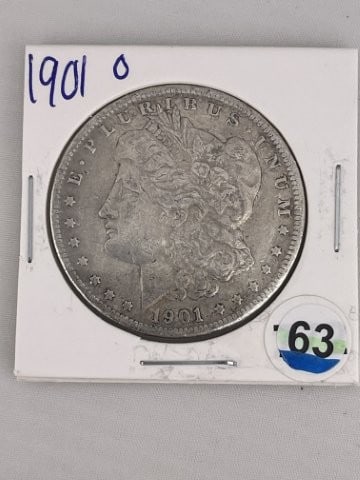 1901 O Morgan Silver Dollar Coin (1 of 2)