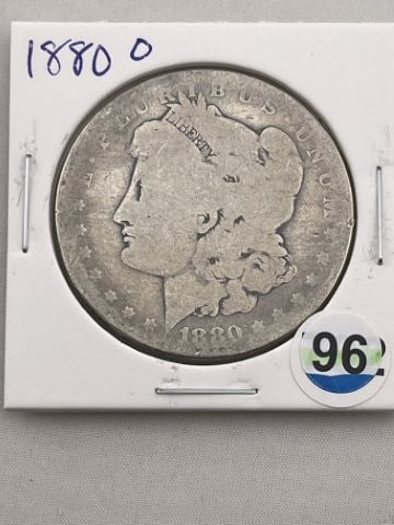1880 O Morgan Silver Dollar Coin (1 of 2)