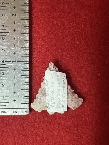 Fox Valley Indian Artifact Arrowhead (1 of 3)