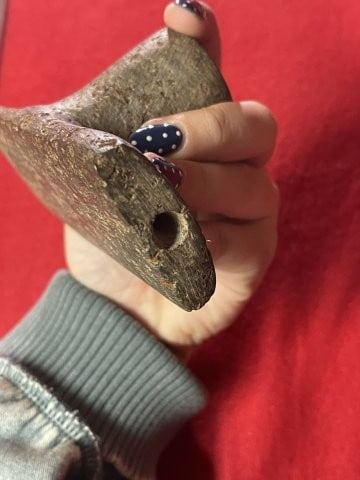 Stone Pipe Indian Artifact Arrowhead - 7