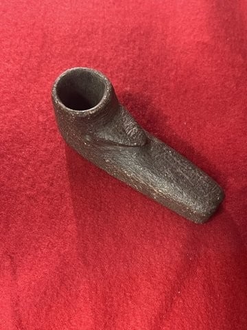 Bird Effigy Stone Pipe Indian Artifact Arrowhead (1 of 9)