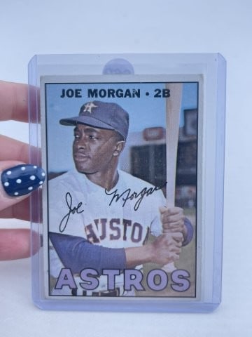 1964 Topps Joe Morgan Baseball Card: KEY WORDS: INDIAN ARTIFACT ARTIFACTS ARROWHEAD ARROWHEADS NATIVE AMERICAN MISSISSIPPIAN QUAPAW CADDO POTTERY COINS MORGAN DOLLAR PEACE DOLLAR SILVER COINS. All coins have been Sigma tested for authent