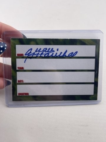 Juan Marichal Hand Signed Authentic Autograph: KEY WORDS: INDIAN ARTIFACT ARTIFACTS ARROWHEAD ARROWHEADS NATIVE AMERICAN MISSISSIPPIAN QUAPAW CADDO POTTERY COINS MORGAN DOLLAR PEACE DOLLAR SILVER COINS. All coins have been Sigma tested for authent