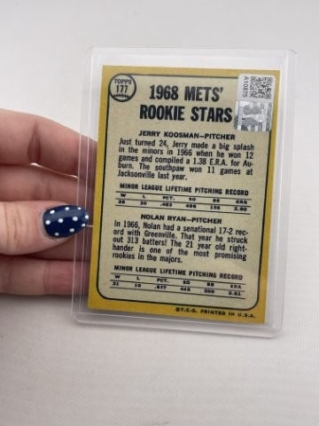 Nolan Ryan Hand Signed Authentic Autograph - 2