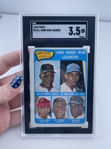1965 Topps Willie Mays Baseball Card: KEY WORDS: INDIAN ARTIFACT ARTIFACTS ARROWHEAD ARROWHEADS NATIVE AMERICAN MISSISSIPPIAN QUAPAW CADDO POTTERY COINS MORGAN DOLLAR PEACE DOLLAR SILVER COINS. All coins have been Sigma tested for authent