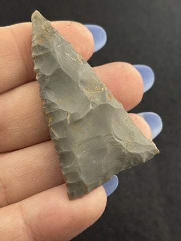 Triangle Indian Artifact Arrowhead - 3