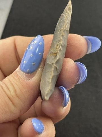 Triangle Indian Artifact Arrowhead - 4