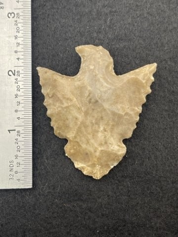 Eccentric Indian Artifact Arrowhead: KEY WORDS: INDIAN ARTIFACT ARTIFACTS ARROWHEAD ARROWHEADS NATIVE AMERICAN MISSISSIPPIAN QUAPAW CADDO POTTERY COINS MORGAN DOLLAR PEACE DOLLAR SILVER COINS. All coins have been Sigma tested for authent