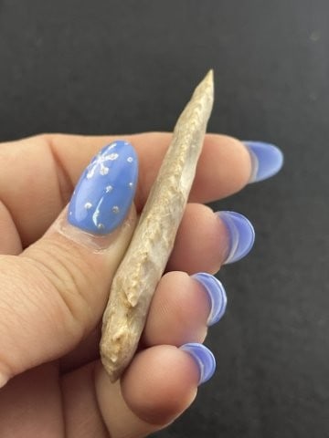 Dovetail Indian Artifact Arrowhead - 4