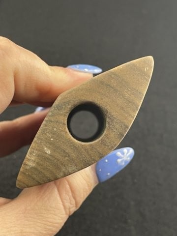 Bannerstone Indian Artifact Arrowhead - 4