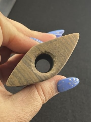 Bannerstone Indian Artifact Arrowhead - 5