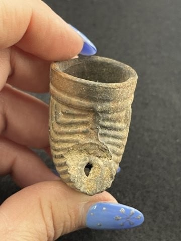 Trade Pipe Indian Artifact Arrowhead - 2