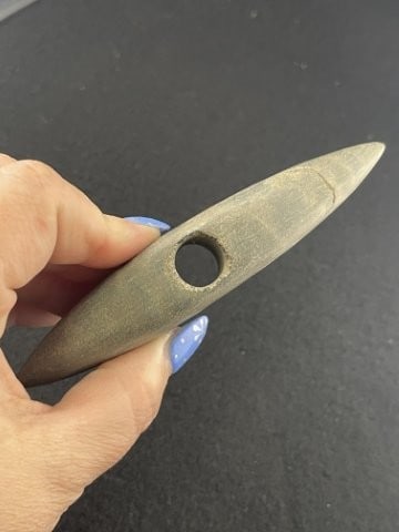 Bannerstone Indian Artifact Arrowhead - 3